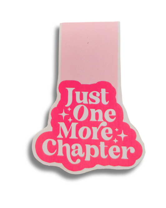 Just One More Chapter | Magnetic Bookmark