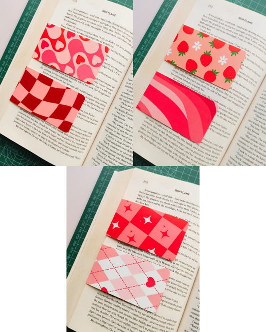 The Pink Collection | Magnetic Bookmarks – Pack of 6