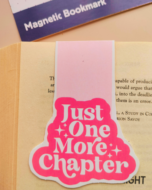 Just One More Chapter | Magnetic Bookmark