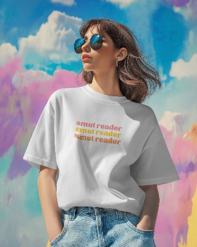 Smut Reader | Unisex Oversized T-Shirt for Book Lovers